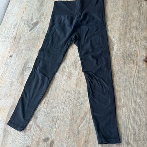 Target Black Ribbed Leggings